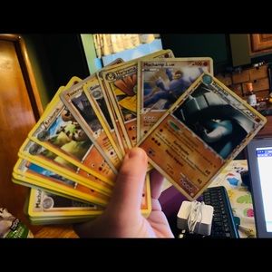 FightingType Pokémon card stack!